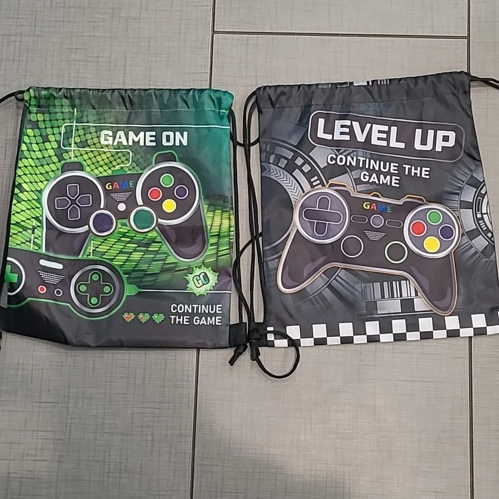 Gamer Drawstring Backpacks New